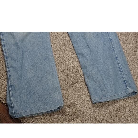 Vtg Levis 505 Jeans Mens 36x29 Light Wash Denim Regular Fit Straight Leg Classic - Picture 4 of 9